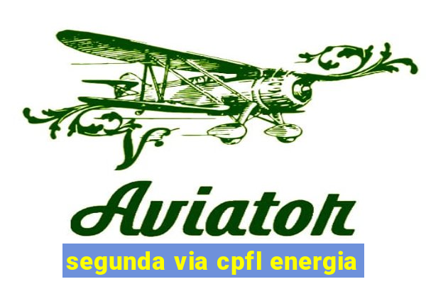 segunda via cpfl energia